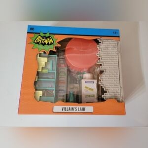 Batman Classic Tv Series Villains Lair (DC Retro: Batman 66) Playset